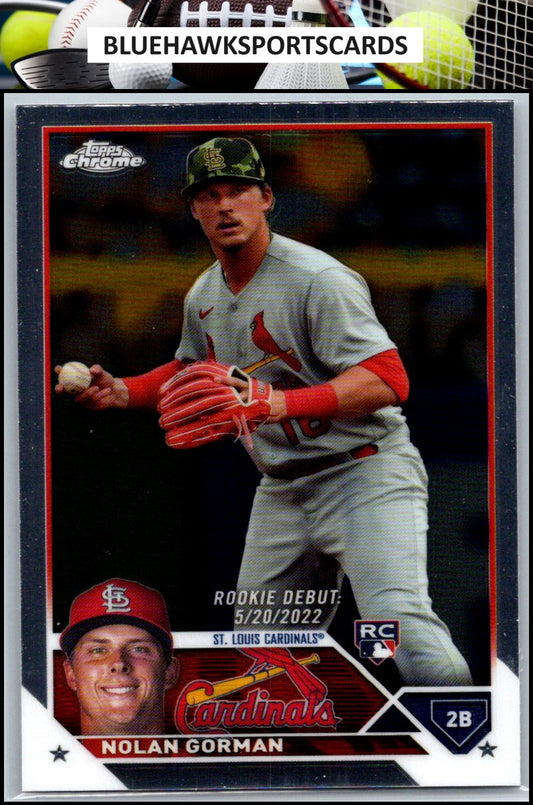 2023 Topps Chrome Update #USC145 Nolan Gorman