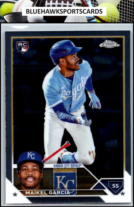 2023 Topps Chrome Update #USC8 Maikel Garcia