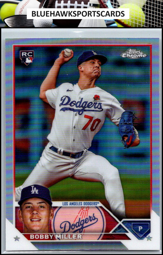 2023 Topps Chrome Update #USC192 Bobby Miller Refractor