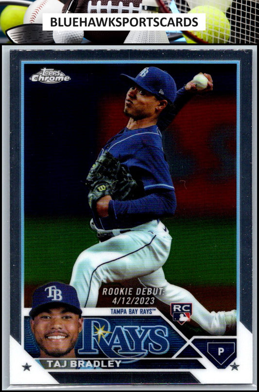2023 Topps Chrome Update #USC209 Taj Bradley