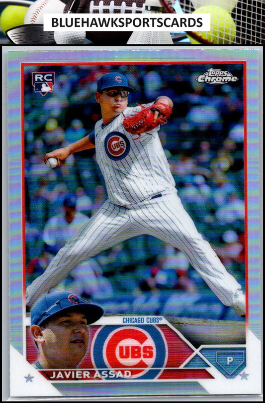 2023 Topps Chrome #76 Javier Assad Refractors