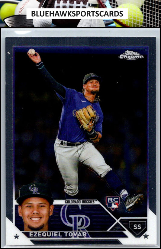 2023 Topps Chrome #106 Ezequiel Tovar