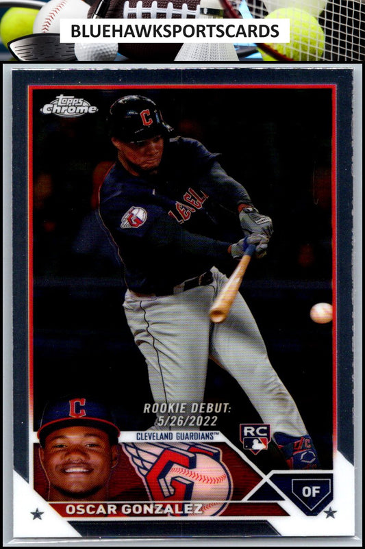 2023 Topps Chrome Update #USC47 Oscar Gonzalez