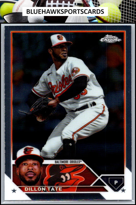 2023 Topps Chrome Update #USC187 Dillon Tate