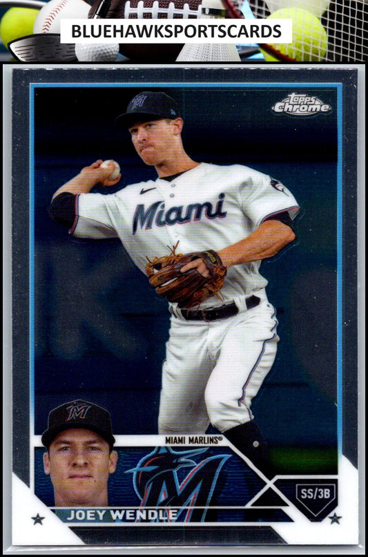 2023 Topps Chrome Update #USC75 Joey Wendle