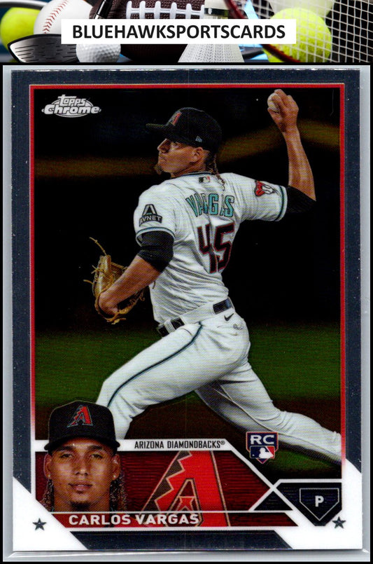 2023 Topps Chrome Update #USC162 Carlos Vargas