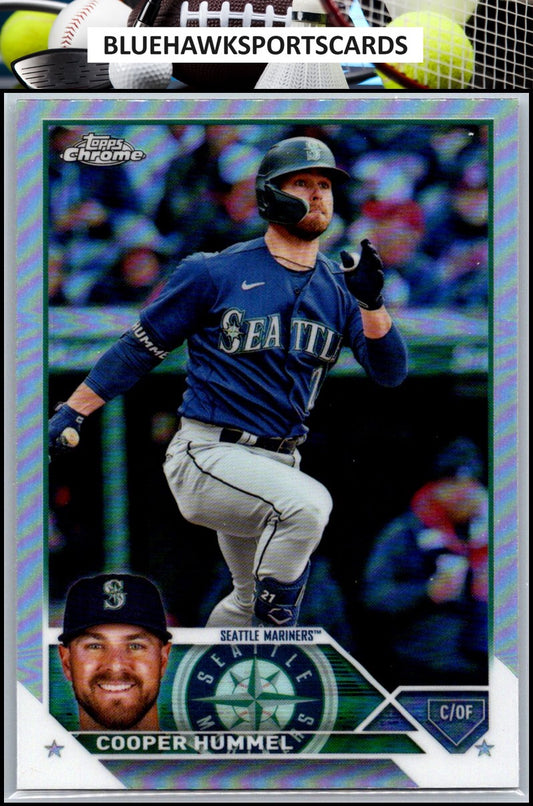2023 Topps Chrome Update #USC120 Cooper Hummel Refractor