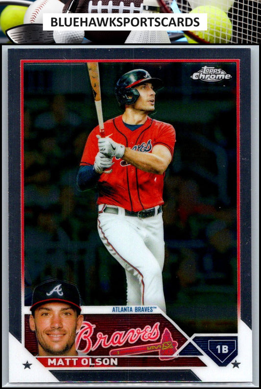 2023 Topps Chrome #163 Matt Olson