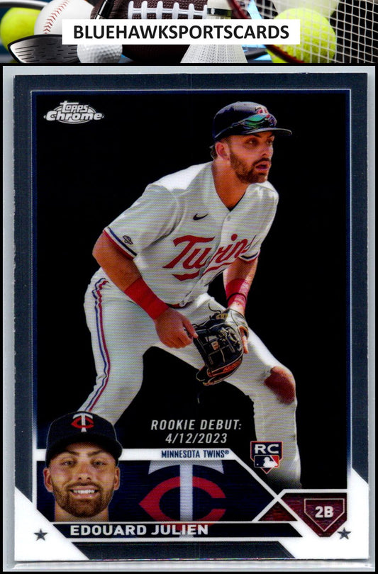 2023 Topps Chrome Update #USC141 Edouard Julien