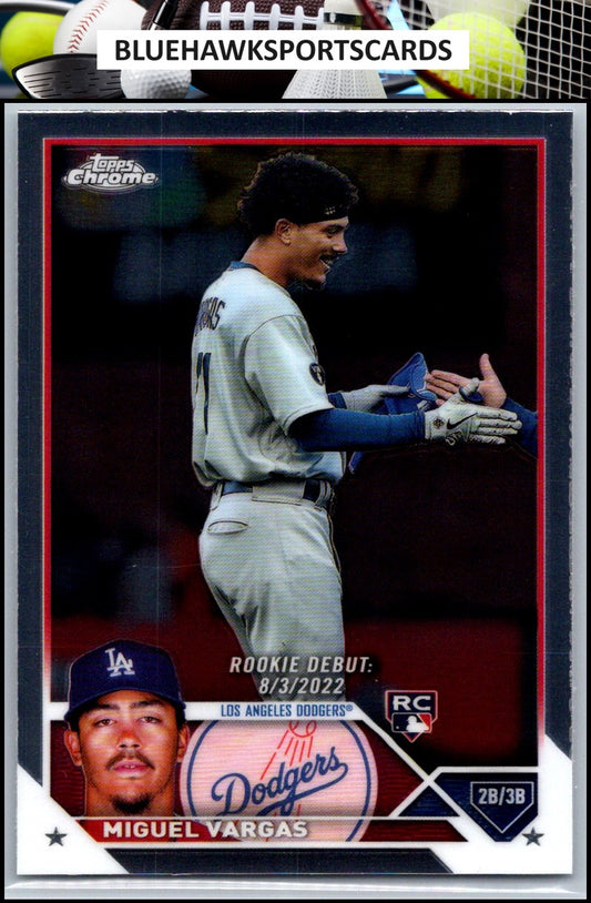 2023 Topps Chrome Update #USC33 Miguel Vargas