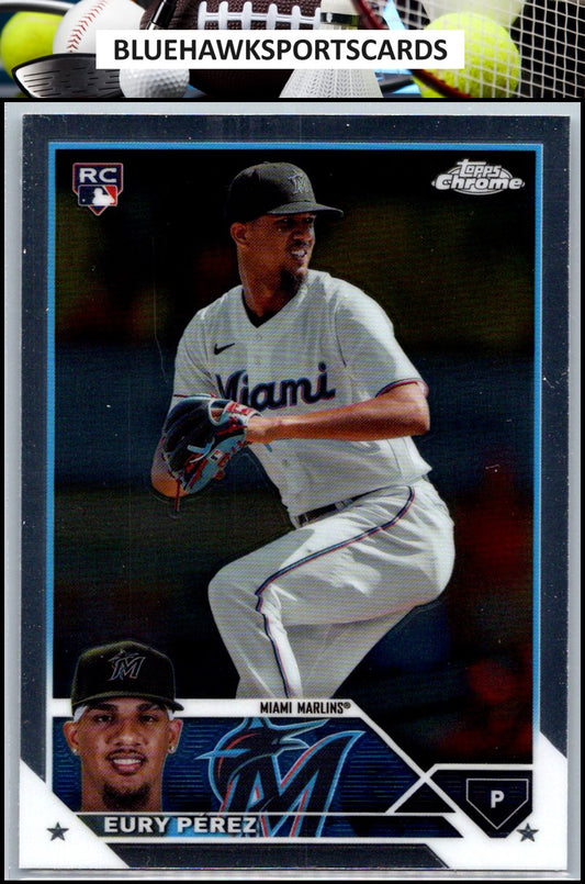 2023 Topps Chrome Update #USC100 Eury Pérez