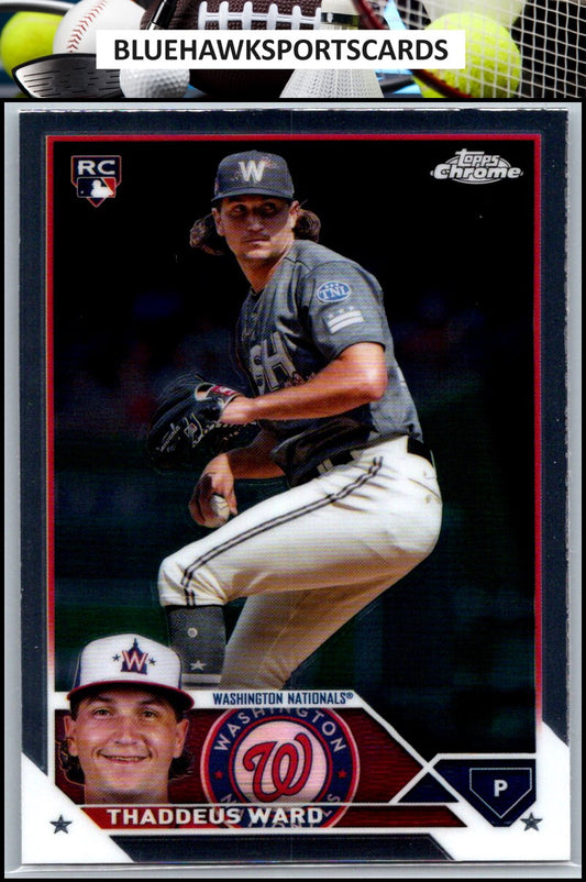 2023 Topps Chrome Update #USC126 Thaddeus Ward