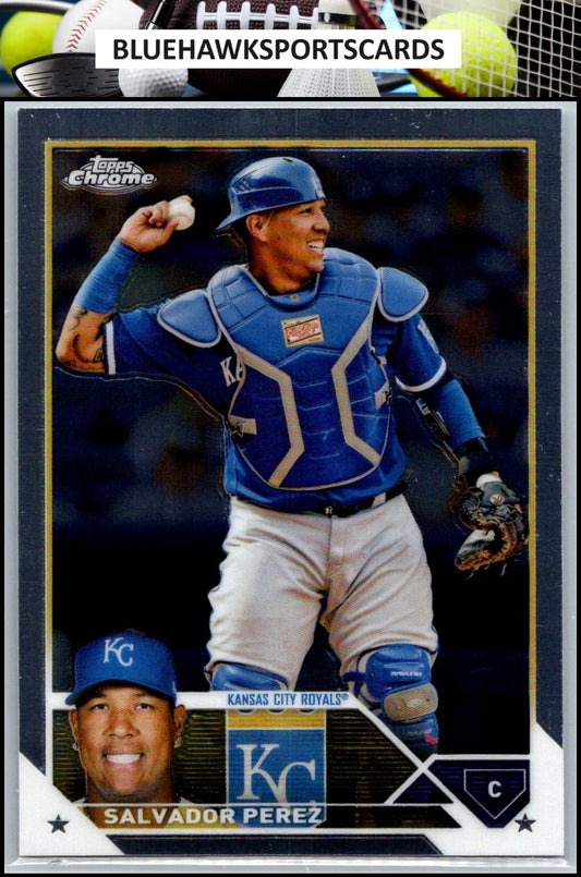 2023 Topps Chrome #165 Salvador Perez