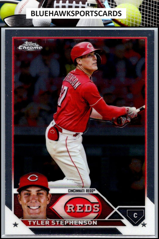 2023 Topps Chrome #162 Tyler Stephenson