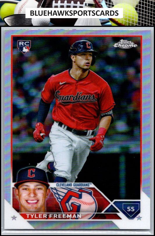 2023 Topps Chrome #16 Tyler Freeman Refractors