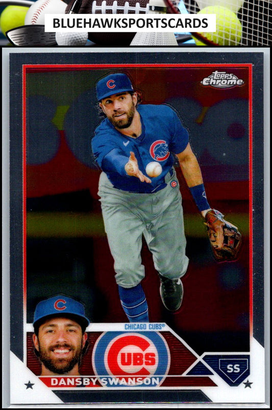 2023 Topps Chrome #144 Dansby Swanson