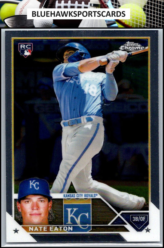 2023 Topps Chrome #96 Nate Eaton