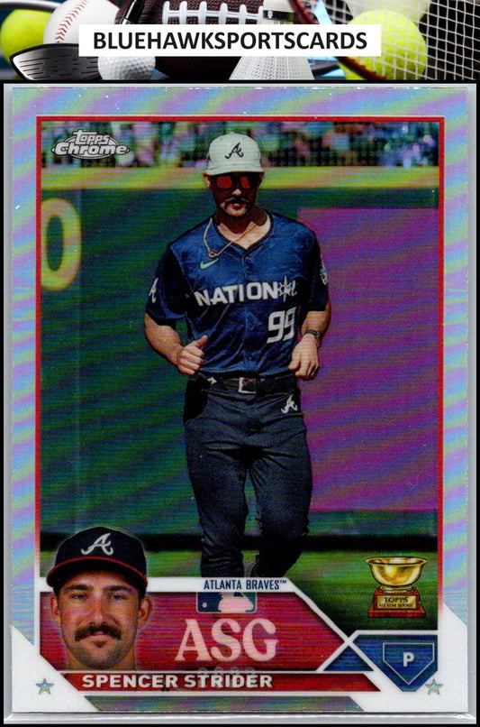 2023 Topps Chrome Update #ASGC-45 Spencer Strider 2023 All-Star Game