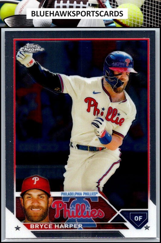 2023 Topps Chrome #3 Bryce Harper