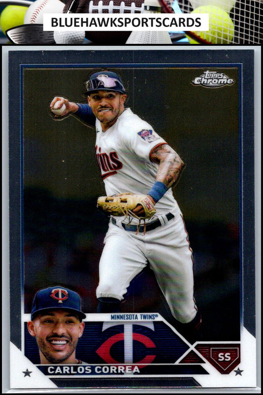 2023 Topps Chrome #140 Carlos Correa