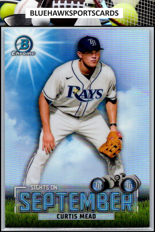 2023 Bowman #SOS-20 Curtis Mead Sights on September