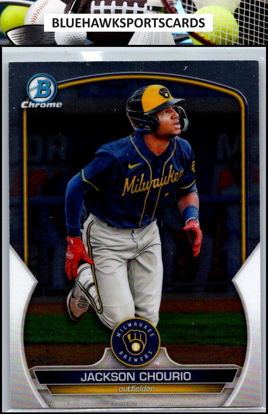 2023 Bowman #BCP-76 Jackson Chourio Chrome Prospects