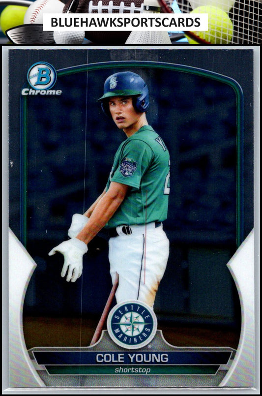2023 Bowman #BCP-9 Cole Young Chrome Prospects