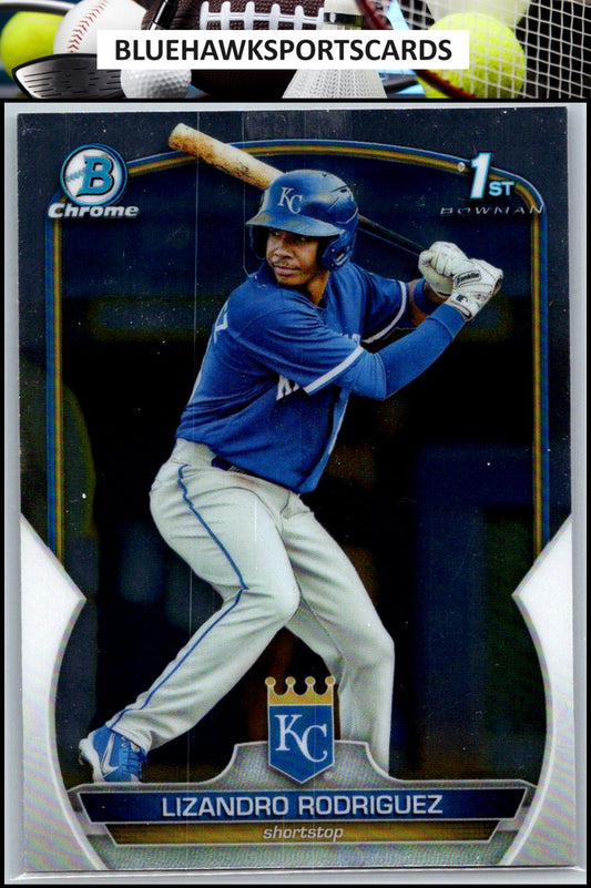 2023 Bowman #BCP-47 Lizandro Rodriguez Chrome Prospects