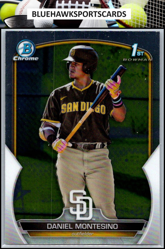 2023 Bowman #BCP-114 Daniel Montesino Chrome Prospects