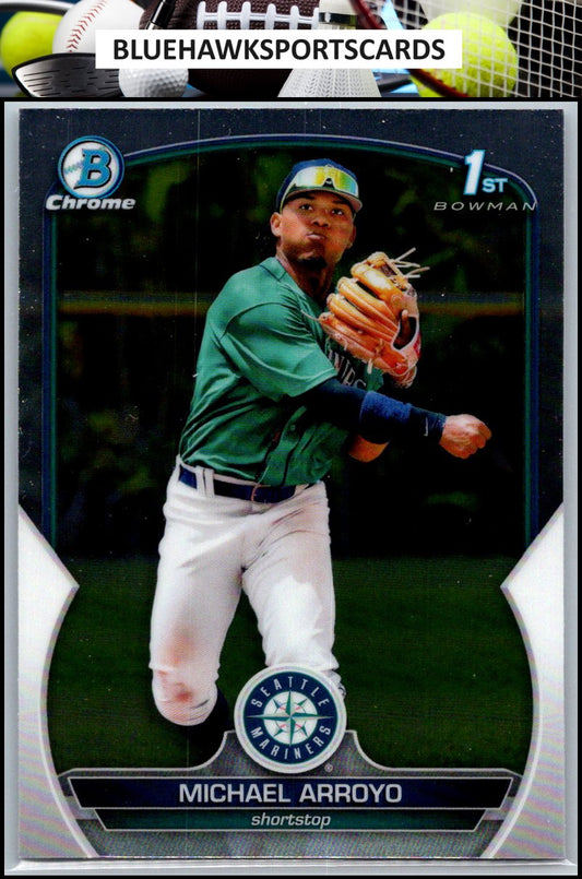 2023 Bowman #BCP-63 Michael Arroyo Chrome Prospects