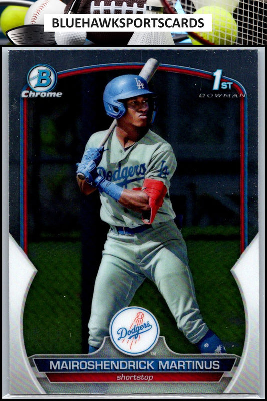 2023 Bowman #BCP-55 Mairoshendrick Martinus Chrome Prospects
