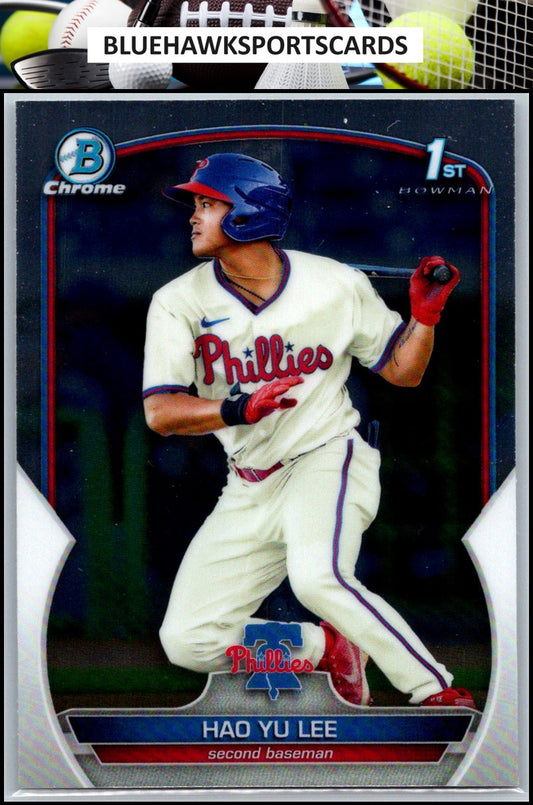 2023 Bowman #BCP-52 Hao Yu Lee Chrome Prospects