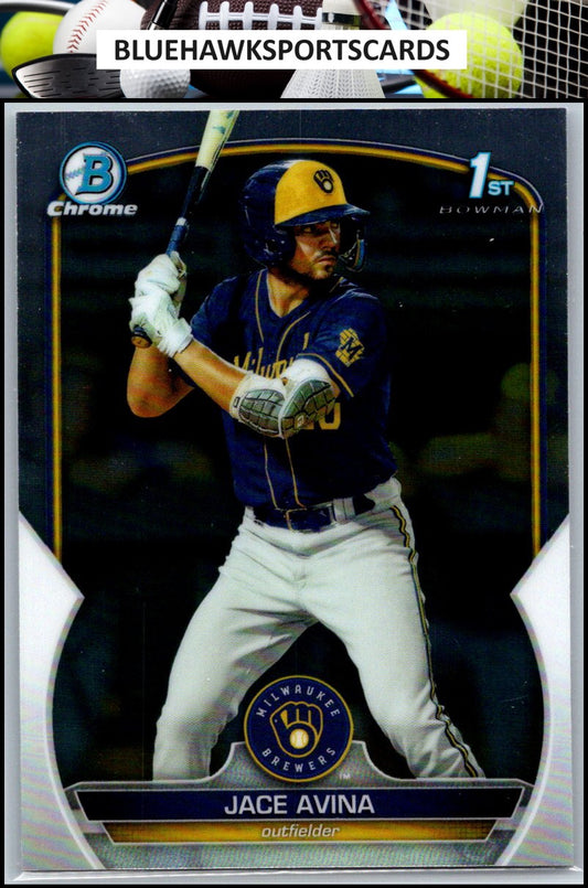 2023 Bowman #BCP-150 Jace Avina Chrome Prospects
