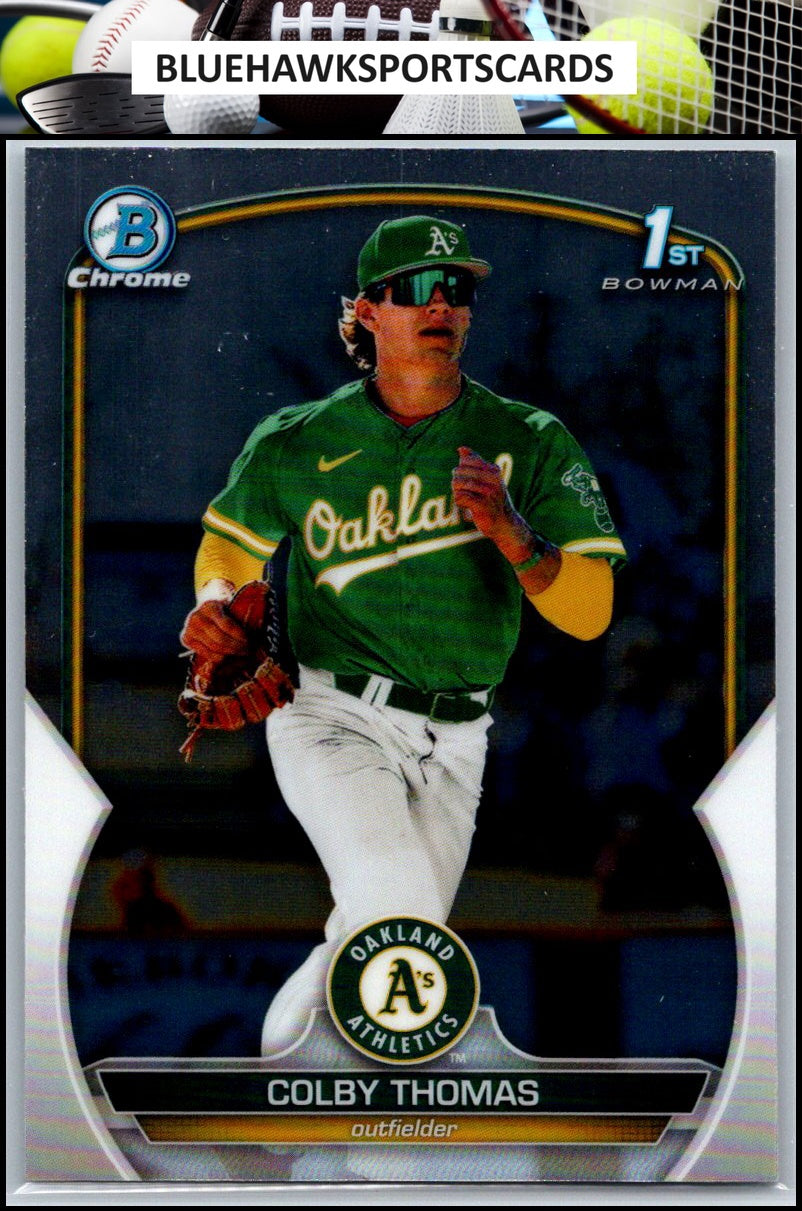 2023 Bowman #BCP-32 Colby Thomas Chrome Prospects