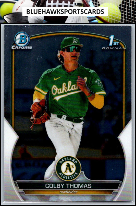 2023 Bowman #BCP-32 Colby Thomas Chrome Prospects