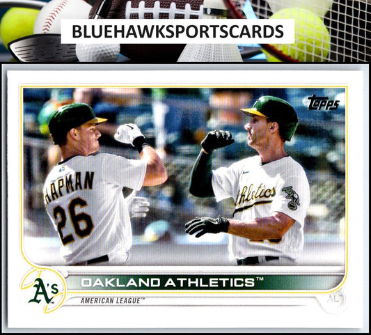 2022 Topps #210 Oakland Athletics