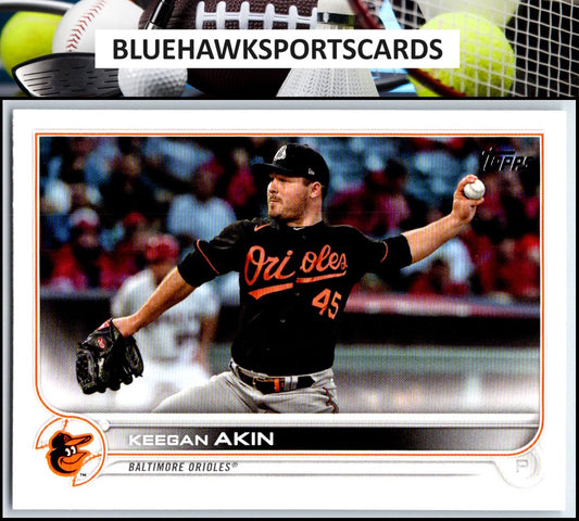 2022 Topps #328 Keegan Akin