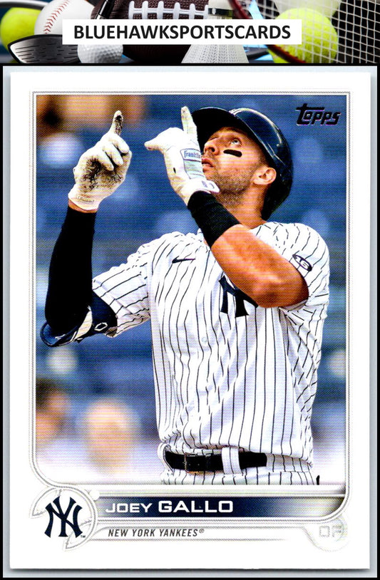 2022 Topps #322 Joey Gallo