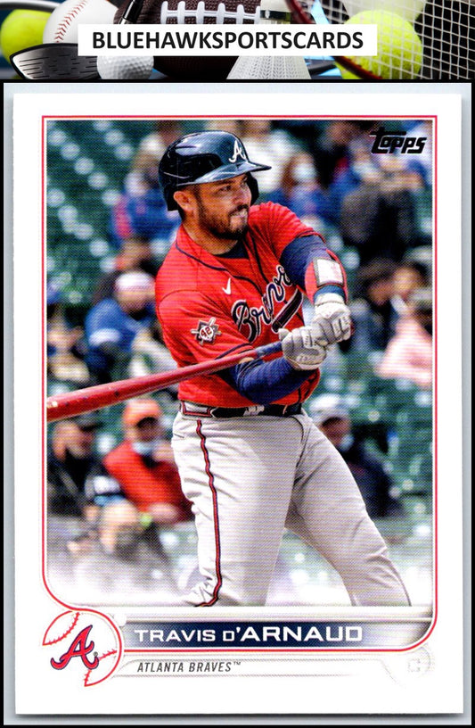 2022 Topps #4 Travis d'Arnaud