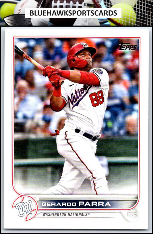 2022 Topps #583 Gerardo Parra