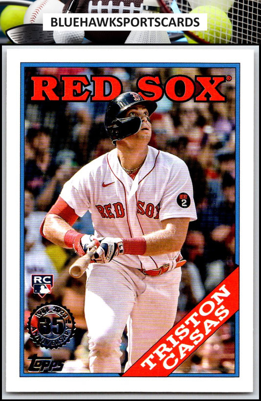 2023 Topps #T88-42 Triston Casas 1988 Baseball 35th Anniversary (Series One)