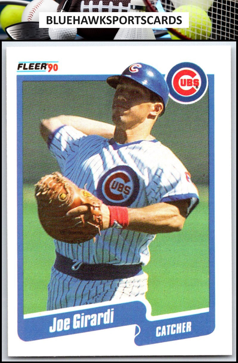 1990 Fleer #31b Joe Girardi