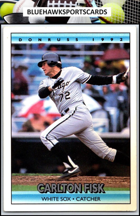 1992 Donruss #543 Carlton Fisk