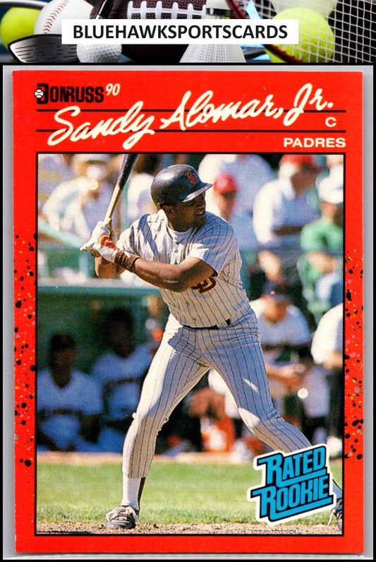 1990 Donruss #30 Sandy Alomar, Jr.