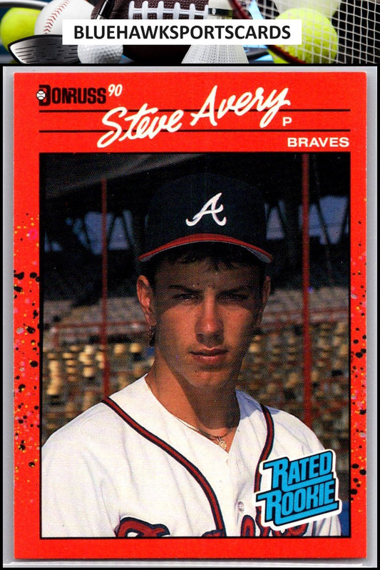 1990 Donruss #39b Steve Avery