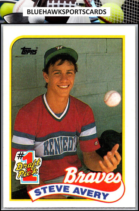 1989 Topps #784 Steve Avery