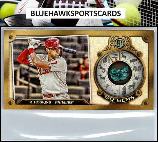2022 Topps Gypsy Queen #GGM-13 Rhys Hoskins Gypsy Gems Minis
