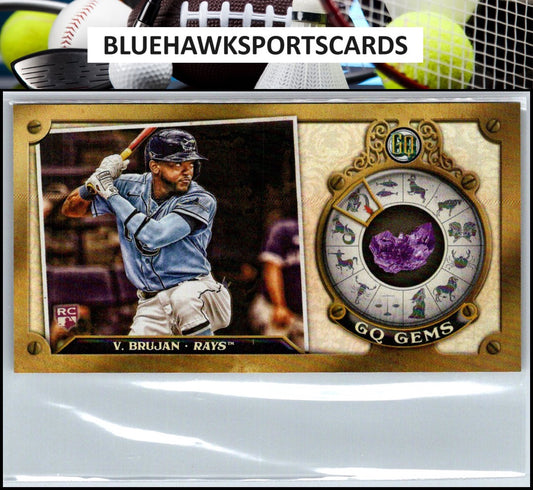 2022 Topps Gypsy Queen #GGM-28 Vidal Brujan Gypsy Gems Minis