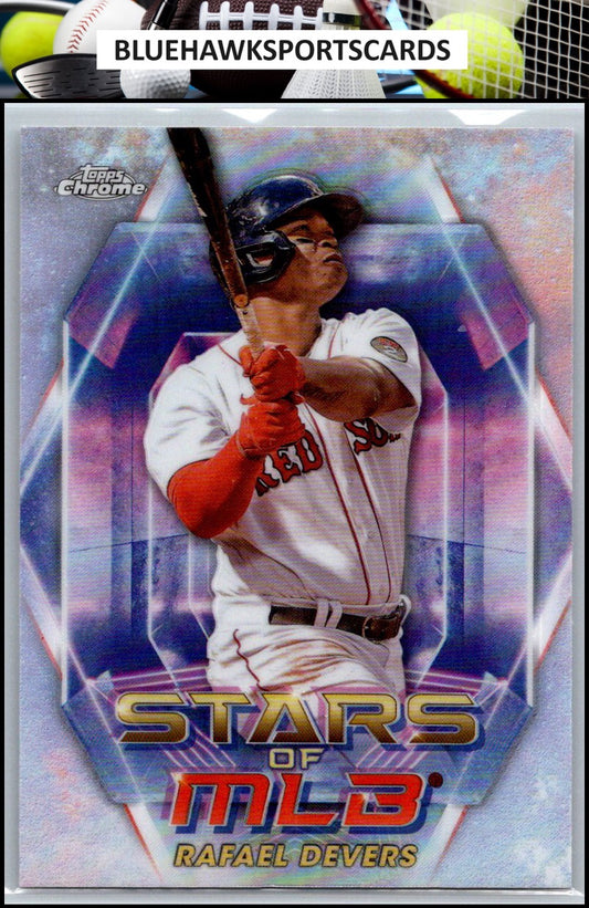 2023 Topps #SMLBC-4 Rafael Devers Stars of MLB Chrome