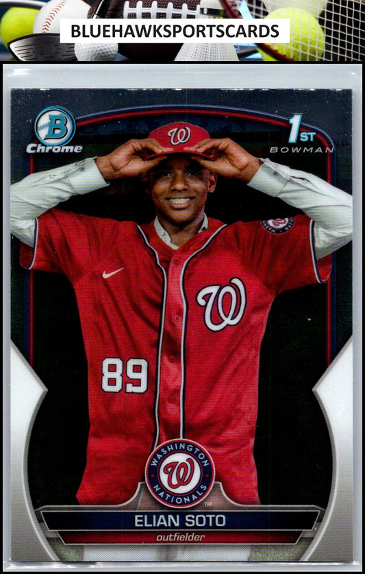 2023 Bowman Chrome #BCP-177 Elian Soto Prospects